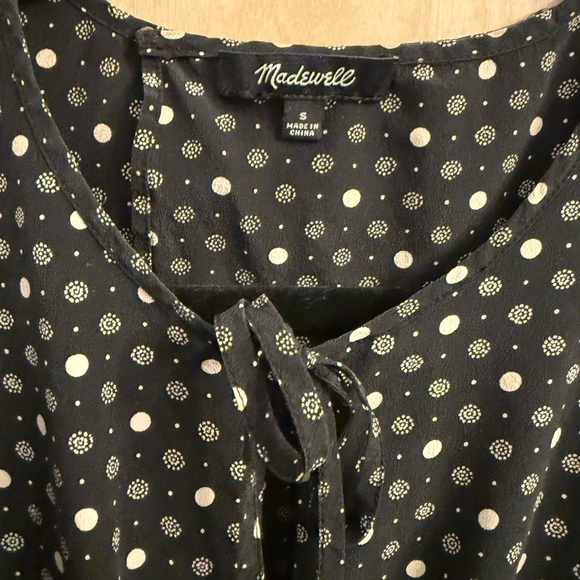 Madewell Silk Petal-play Polka-dot Romper - Picture 13 of 14